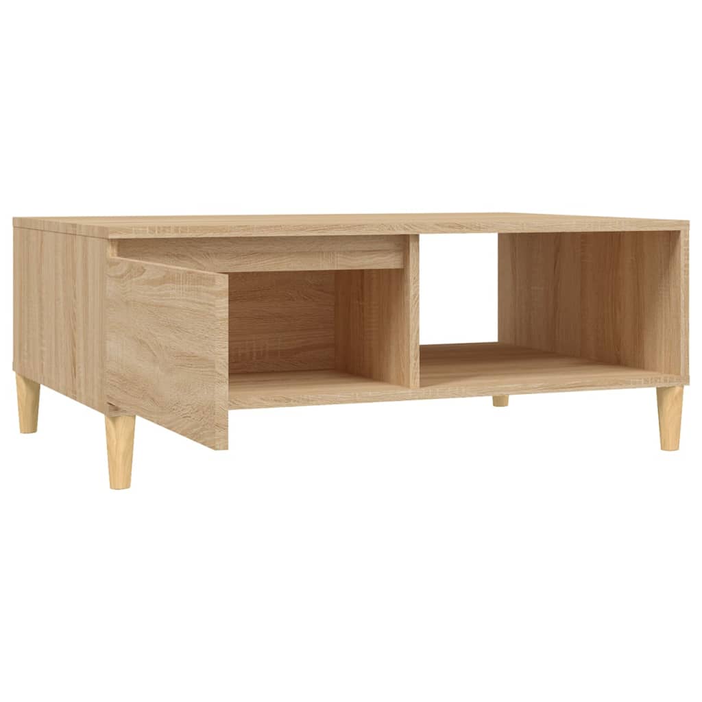 Table basse Chêne Sonoma 90x60x35 cm Bois d'ingénierie