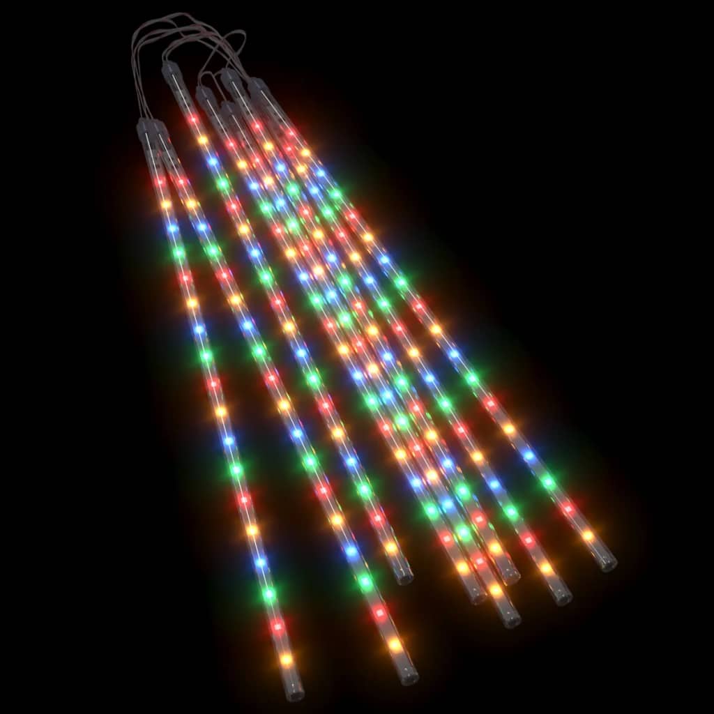Meteor Lights 8 stuks 50 cm Kleurrijk 288 LED's Binnen Buiten