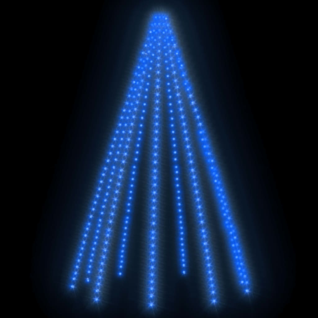 Filet lumineux pour sapin de Noël avec 400 LED Bleu 400 cm