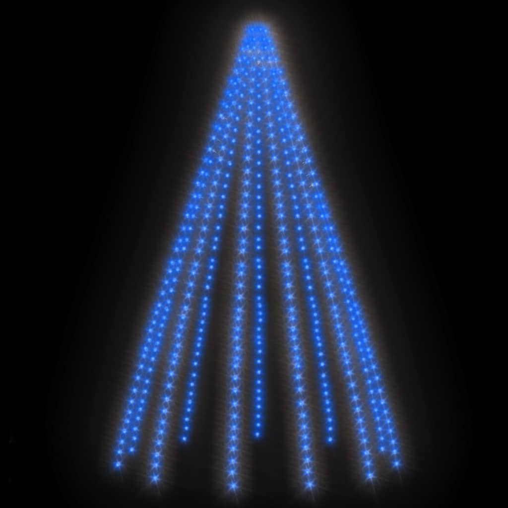Arbre lumineux avec 500 LED Bleu 500 cm Intérieur Extérieur
