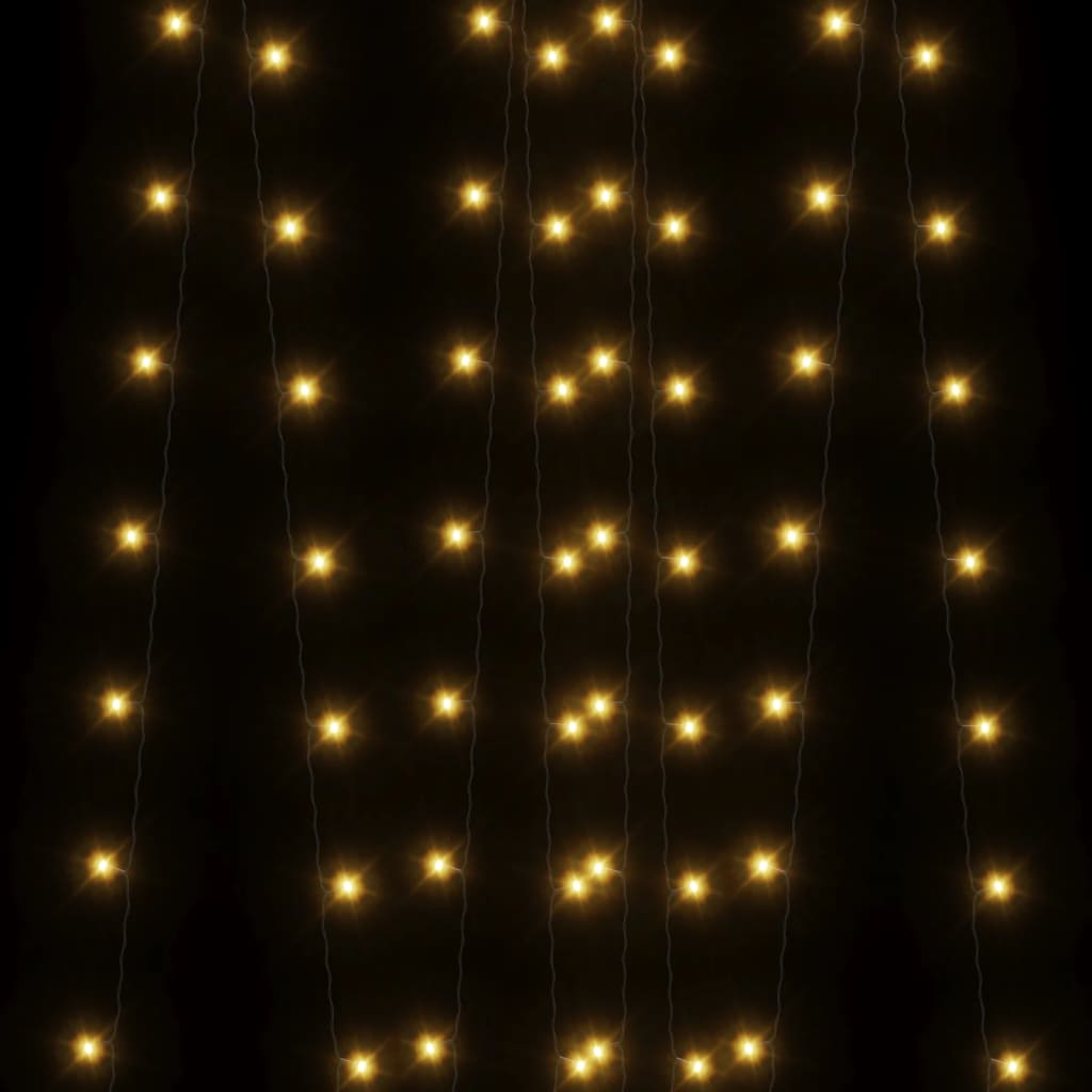 Guirlande Lumineuse Solaire 5 pcs 5x200 LED Blanc Chaud Intérieur Extérieur