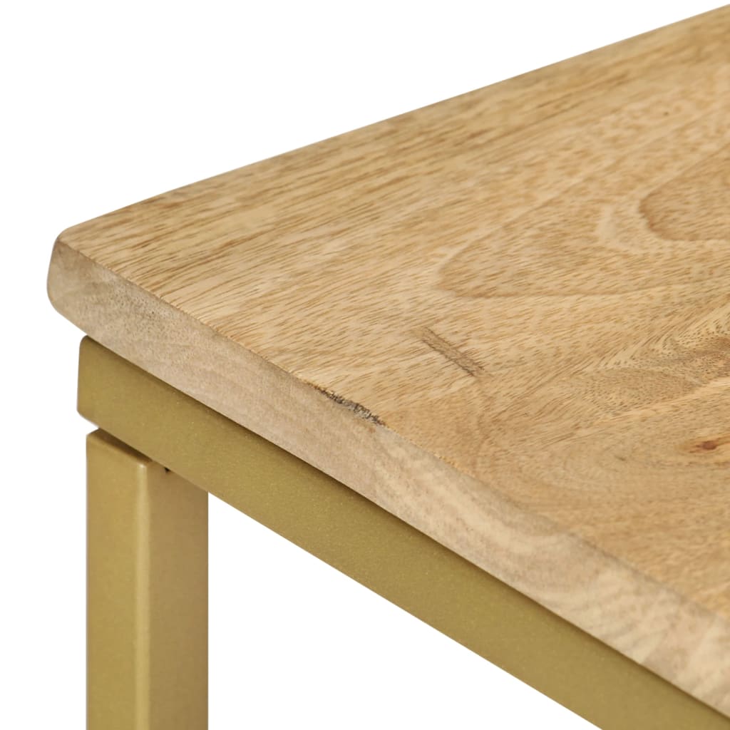 vidaXL Side Table 35x45x65 cm Solid Mango Wood