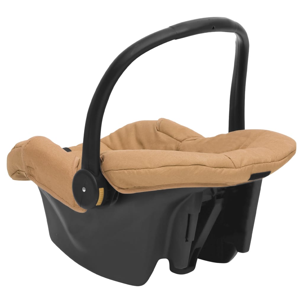 vidaXL Baby Car Seat Taupe 42x65x57 cm