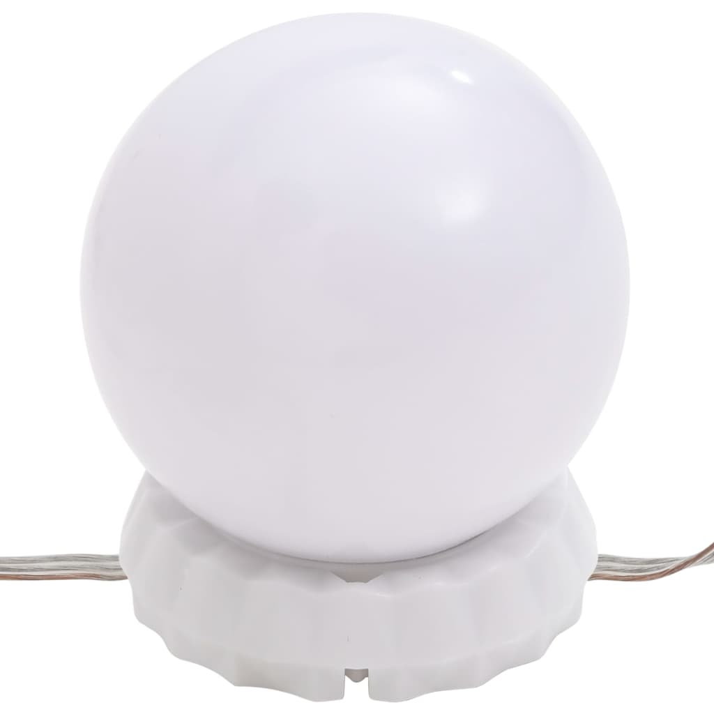 Spiegellamp met 8 LED-lampen Warm Wit en Koud Wit