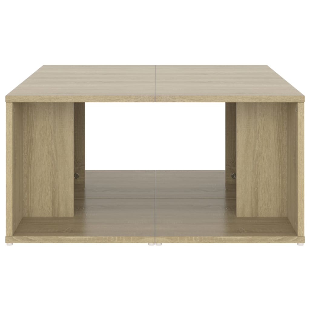 Salontafels 4 stuks Sonoma Oak 33x33x33 cm Engineered Wood