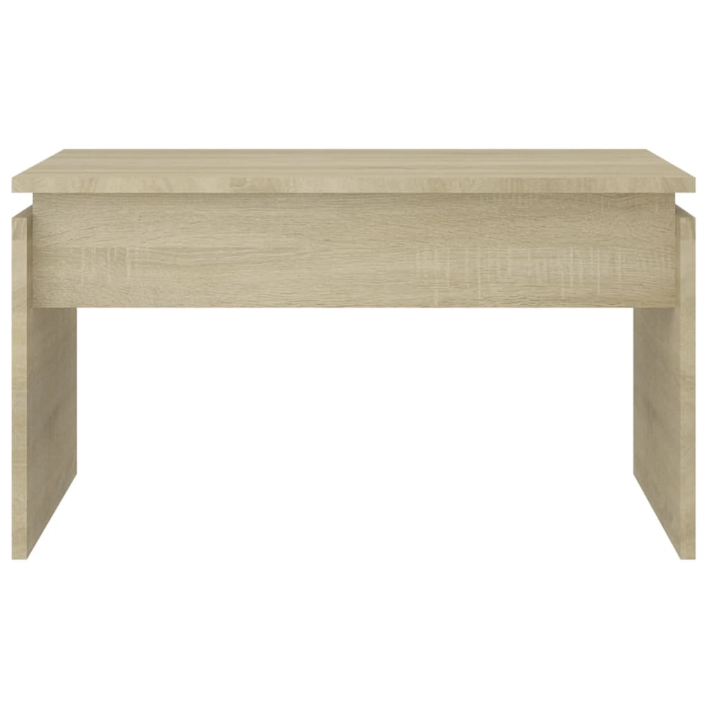 vidaXL Coffee Table Sonoma Oak 68x50x38 cm Engineered Wood