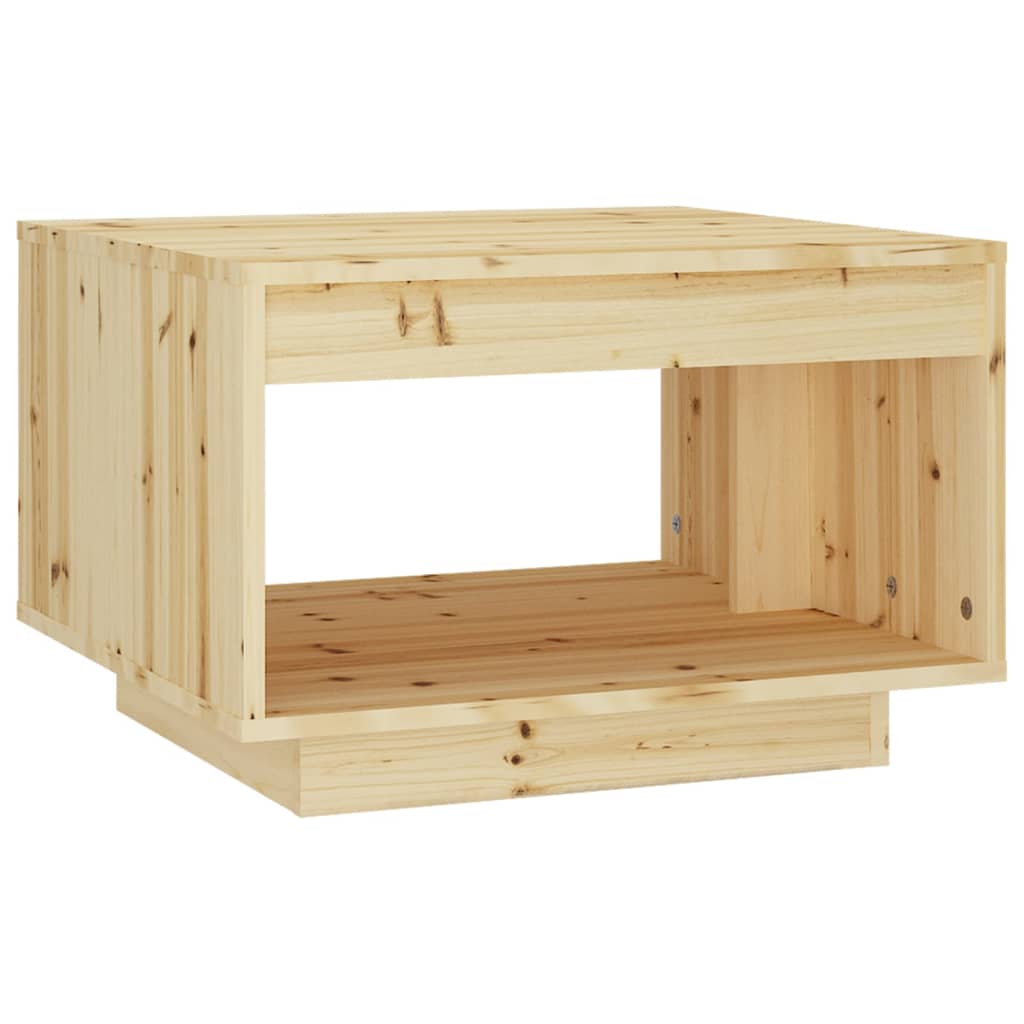 Table basse 50x50x33,5 cm Sapin massif