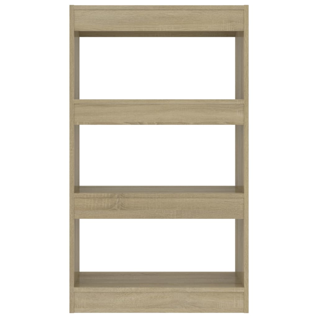 Boekenkast/Room Divider Sonoma Oak 60x30x103 cm Engineered Wood