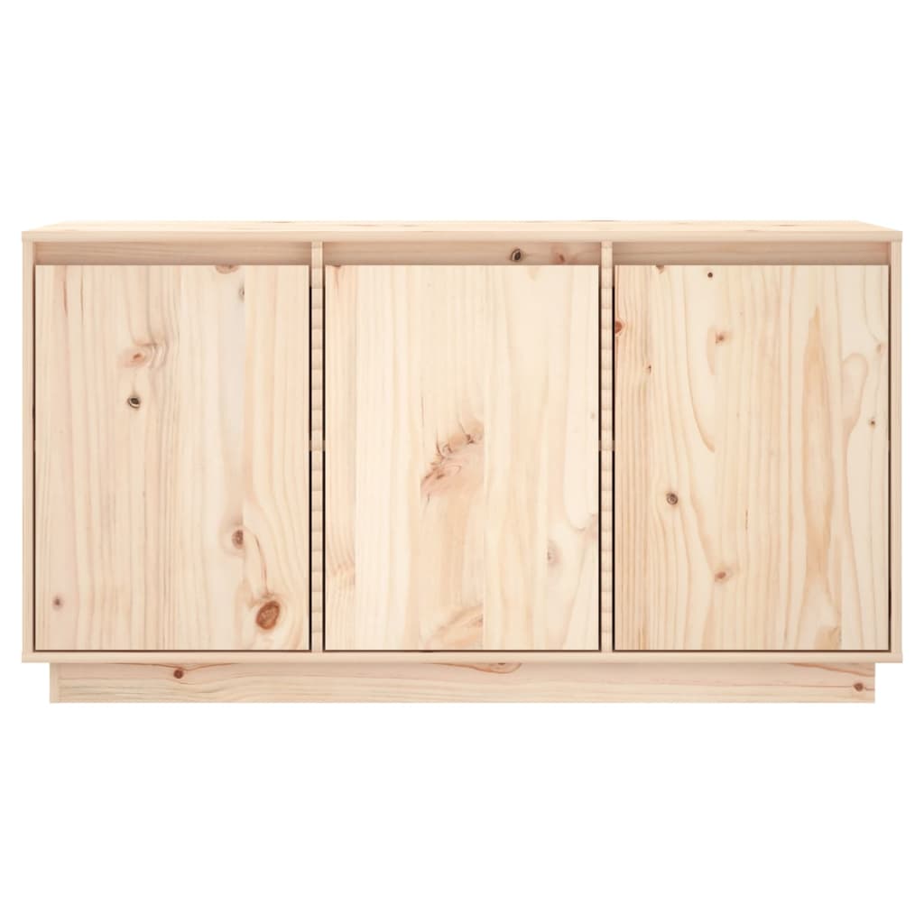 vidaXL Sideboard 111x34x60 cm Solid Wood Pine