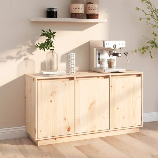 Buffet 111x34x60 cm Bois Massif Pin