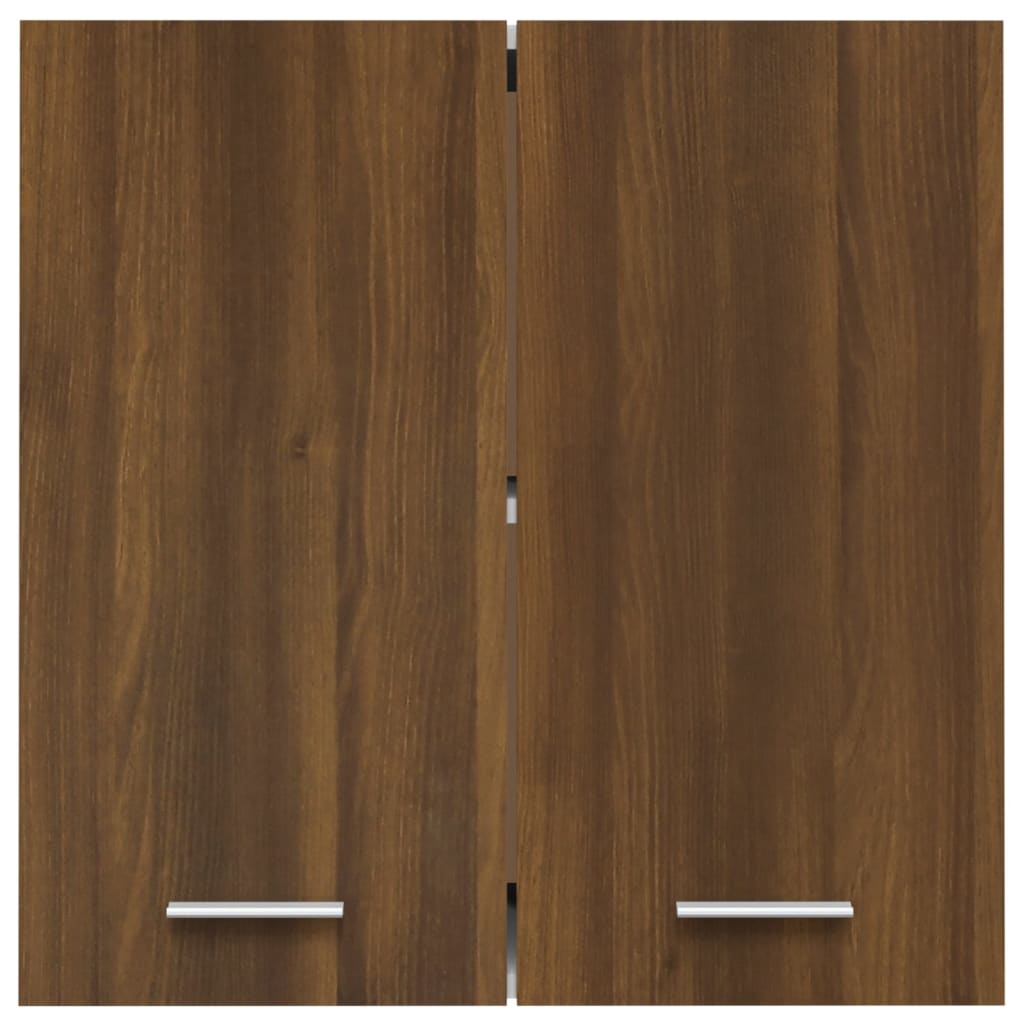 vidaXL Hanging Cabinet Brown Oak Engineered Wood