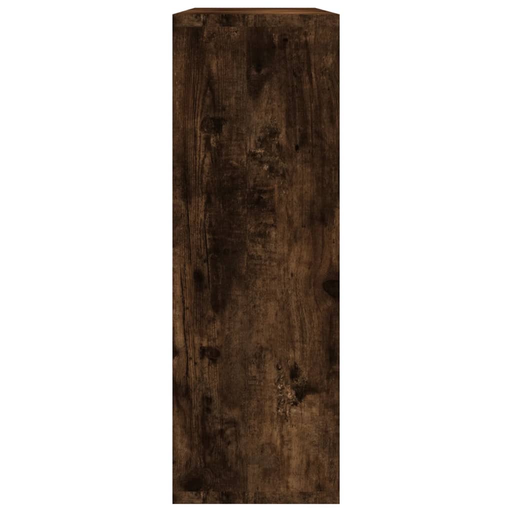 Wandplank Smoked Oak 104x20x58,5 cm Engineered Wood