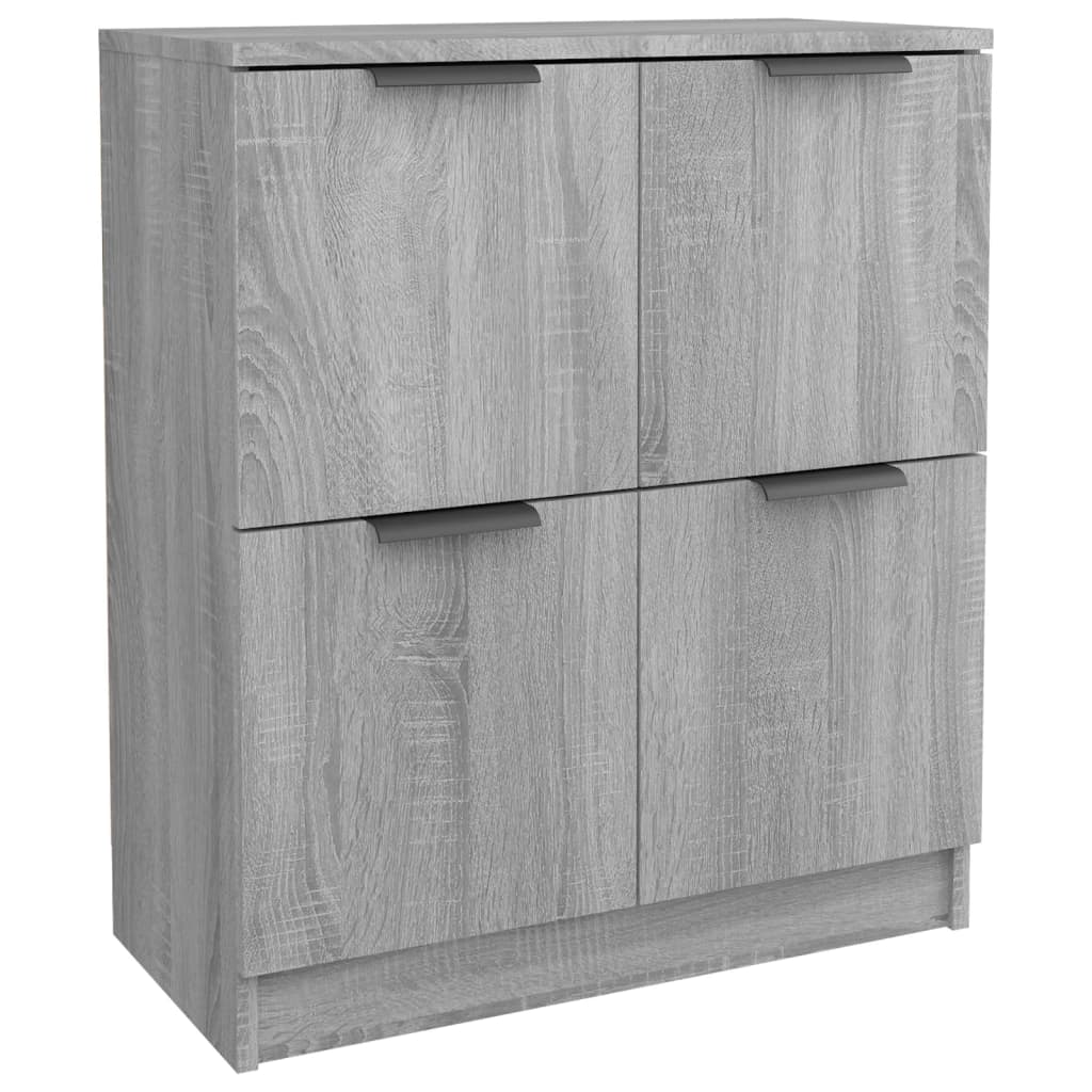 vidaXL Sideboard Grey Sonoma 60x30x70 cm Engineered Wood