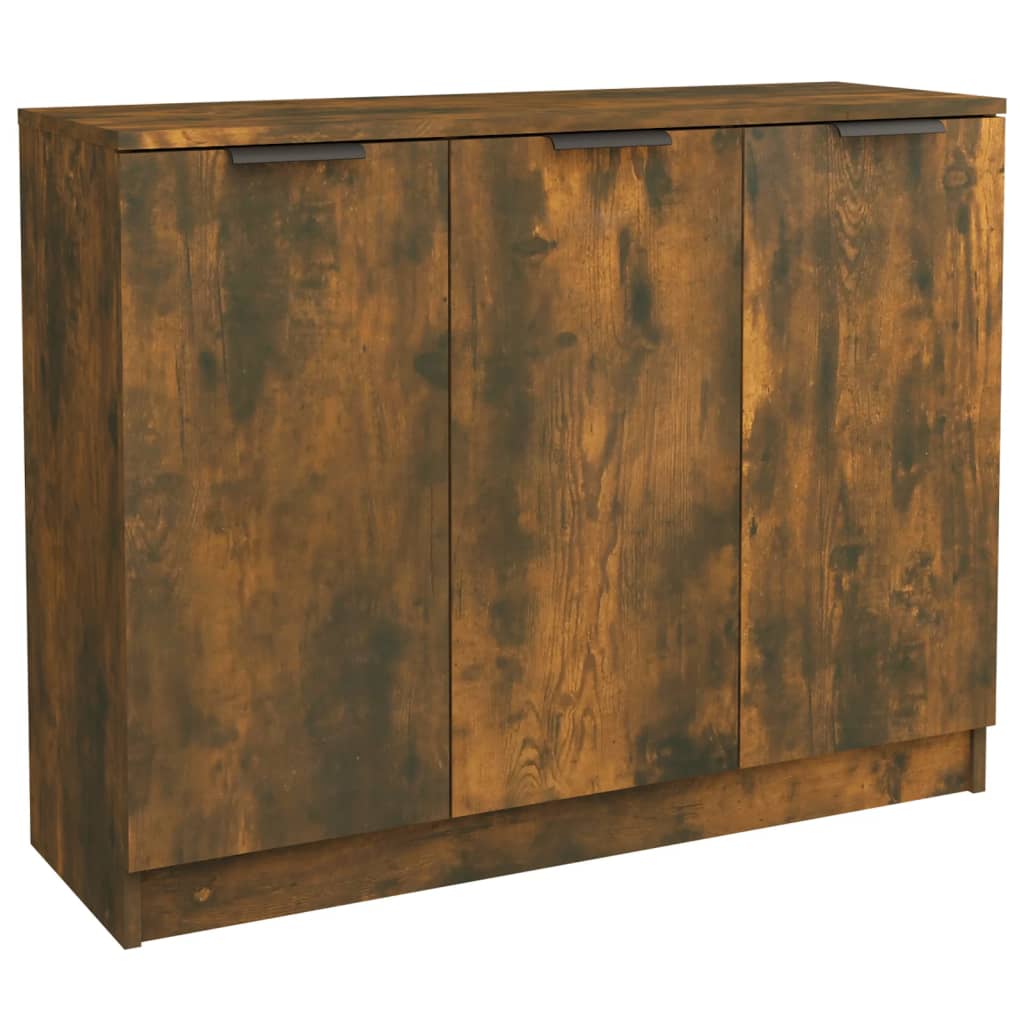Dressoir Smoked Oak 90,5x30x70 cm Engineered Wood