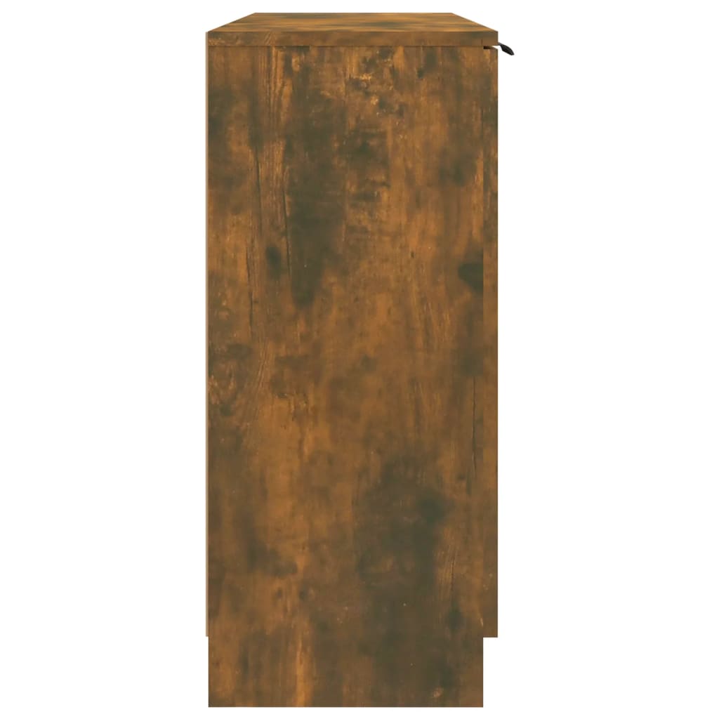 Dressoir Smoked Oak 90,5x30x70 cm Engineered Wood