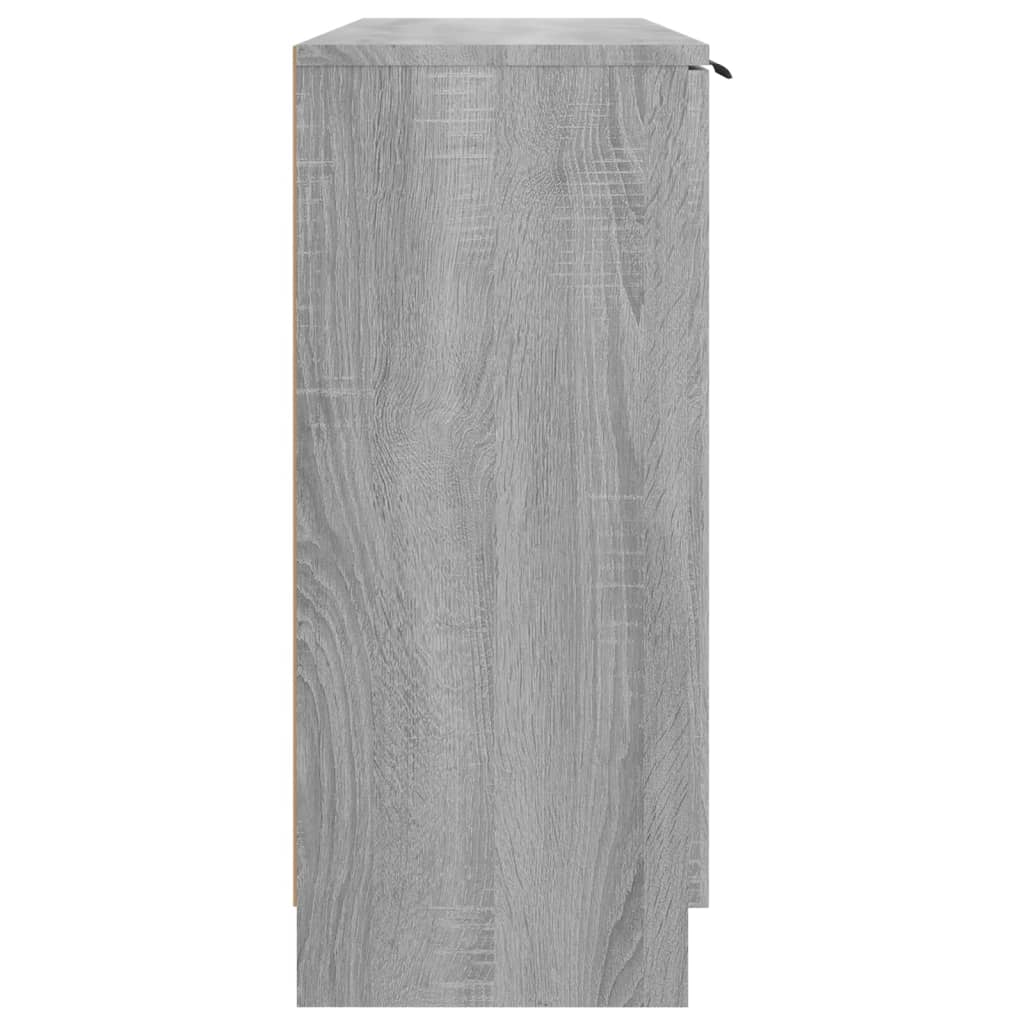 Dressoir grijs Sonoma 90,5x30x70 cm Engineered Wood