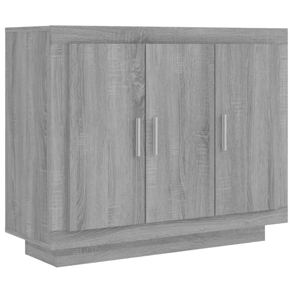 Dressoir grijs Sonoma 92x35x75 cm Engineered Wood