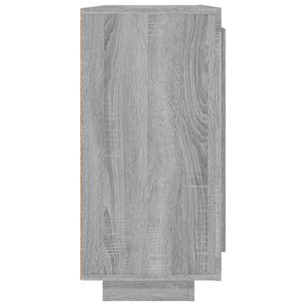 Dressoir grijs Sonoma 92x35x75 cm Engineered Wood