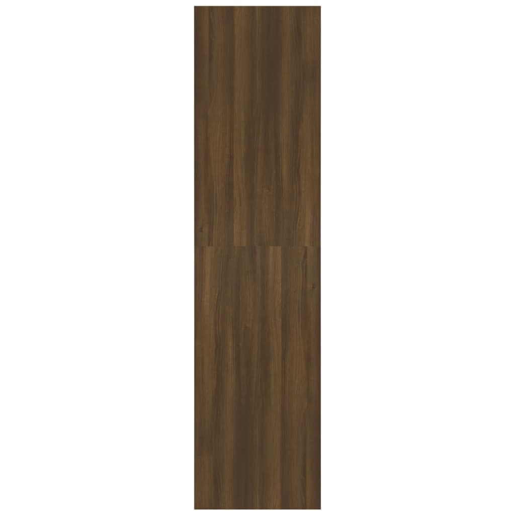 Kledingkast Bruin Eiken 100x50x200 cm Engineered Wood