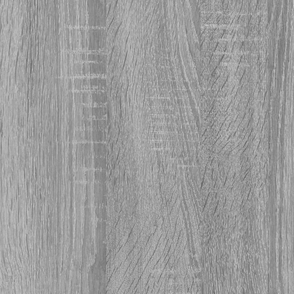 Meuble bas à tiroirs Gris Sonoma 40x46x81,5 cm Bois d'ingénierie