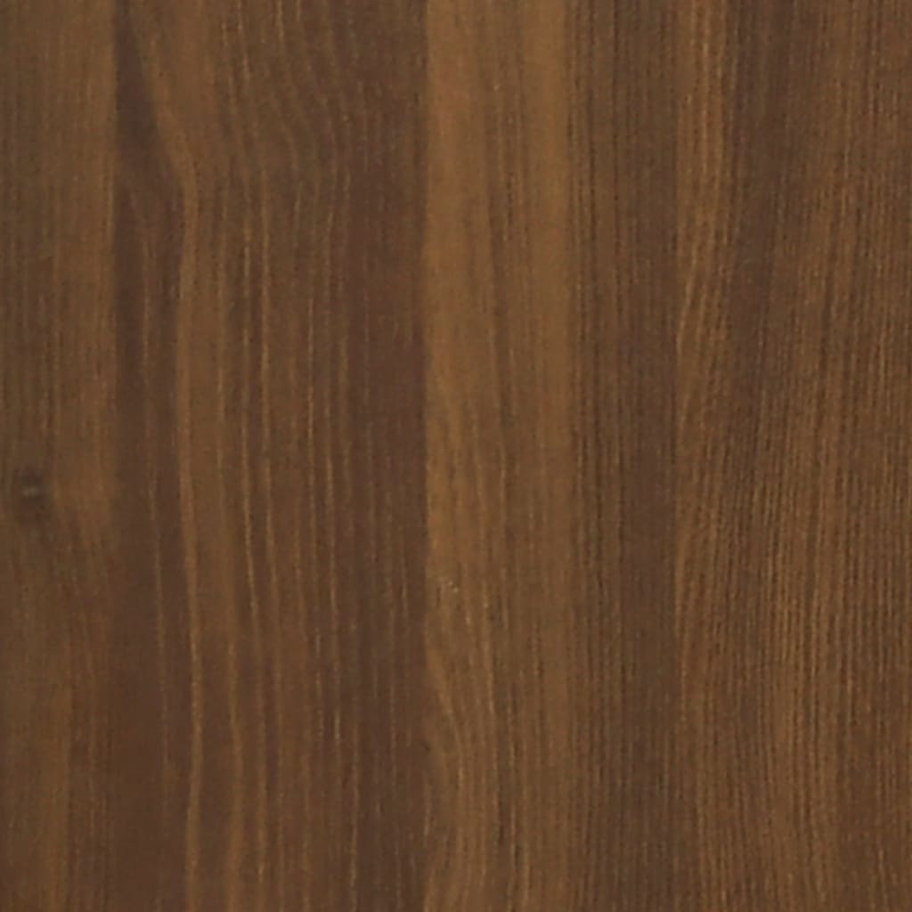 Meuble bas à tiroirs Chêne brun 40x46x81,5 cm Bois d'ingénierie