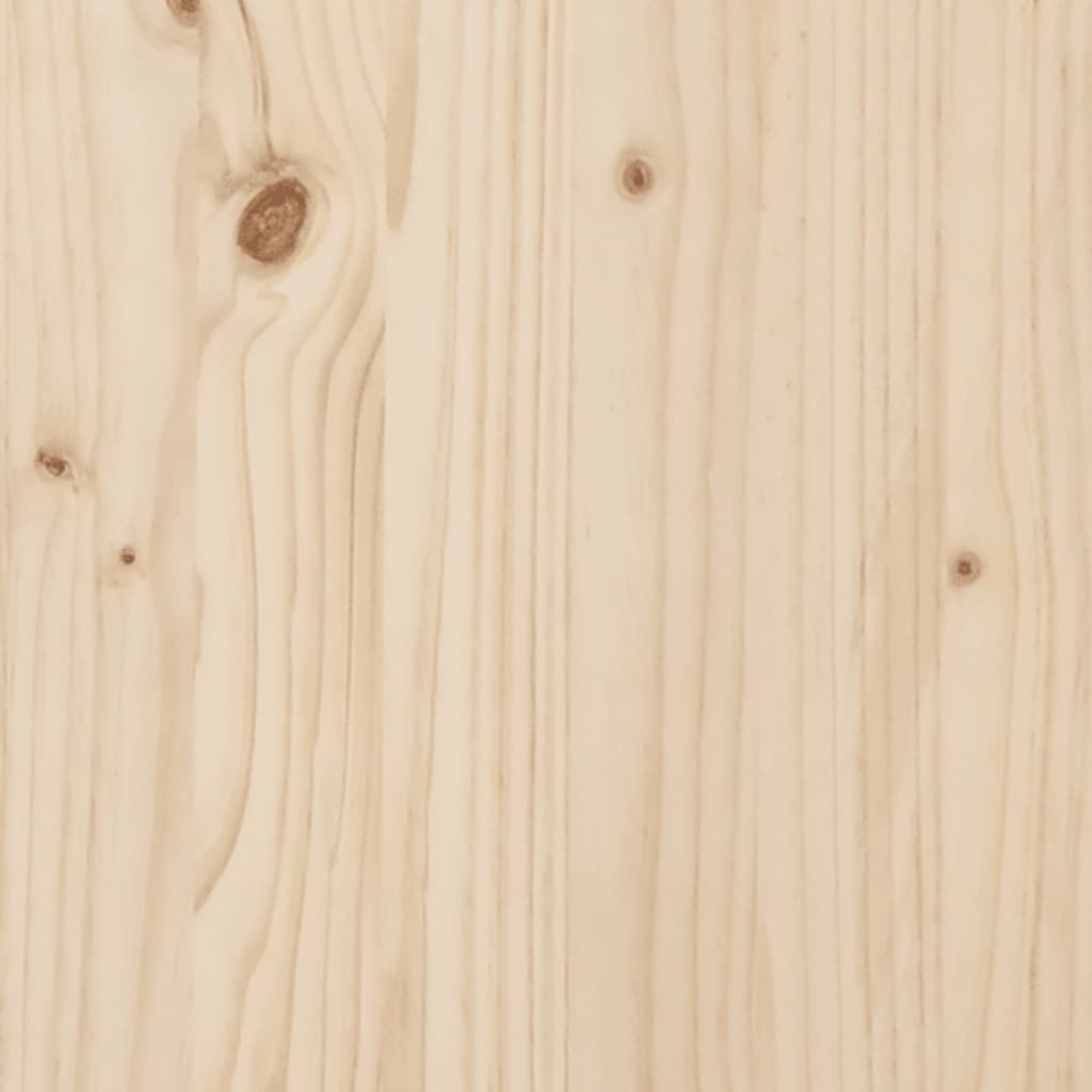 Bedhoofdbord 80,5x4x100 cm massief grenenhout