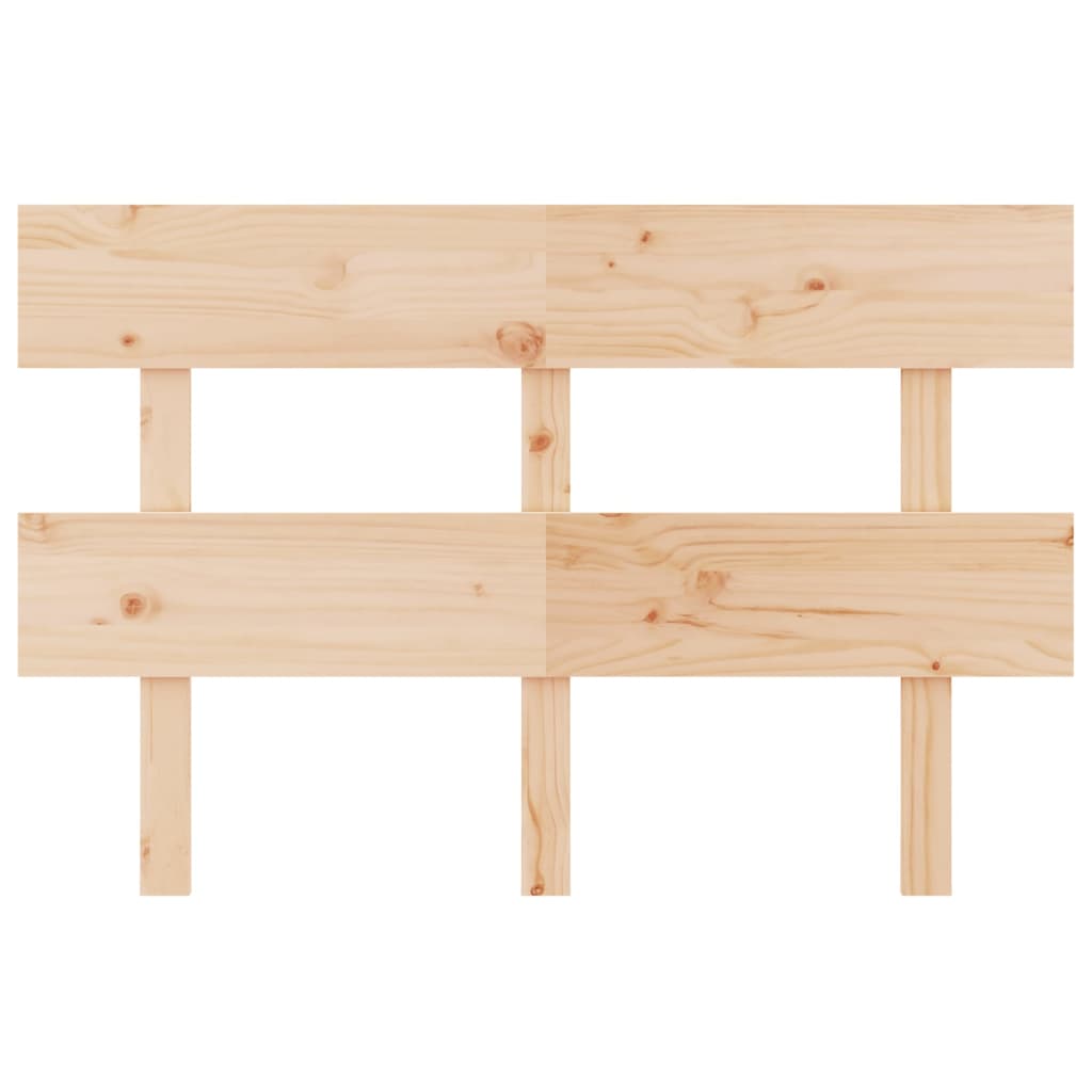 vidaXL Bed Headboard 144x3x81 cm Solid Wood Pine