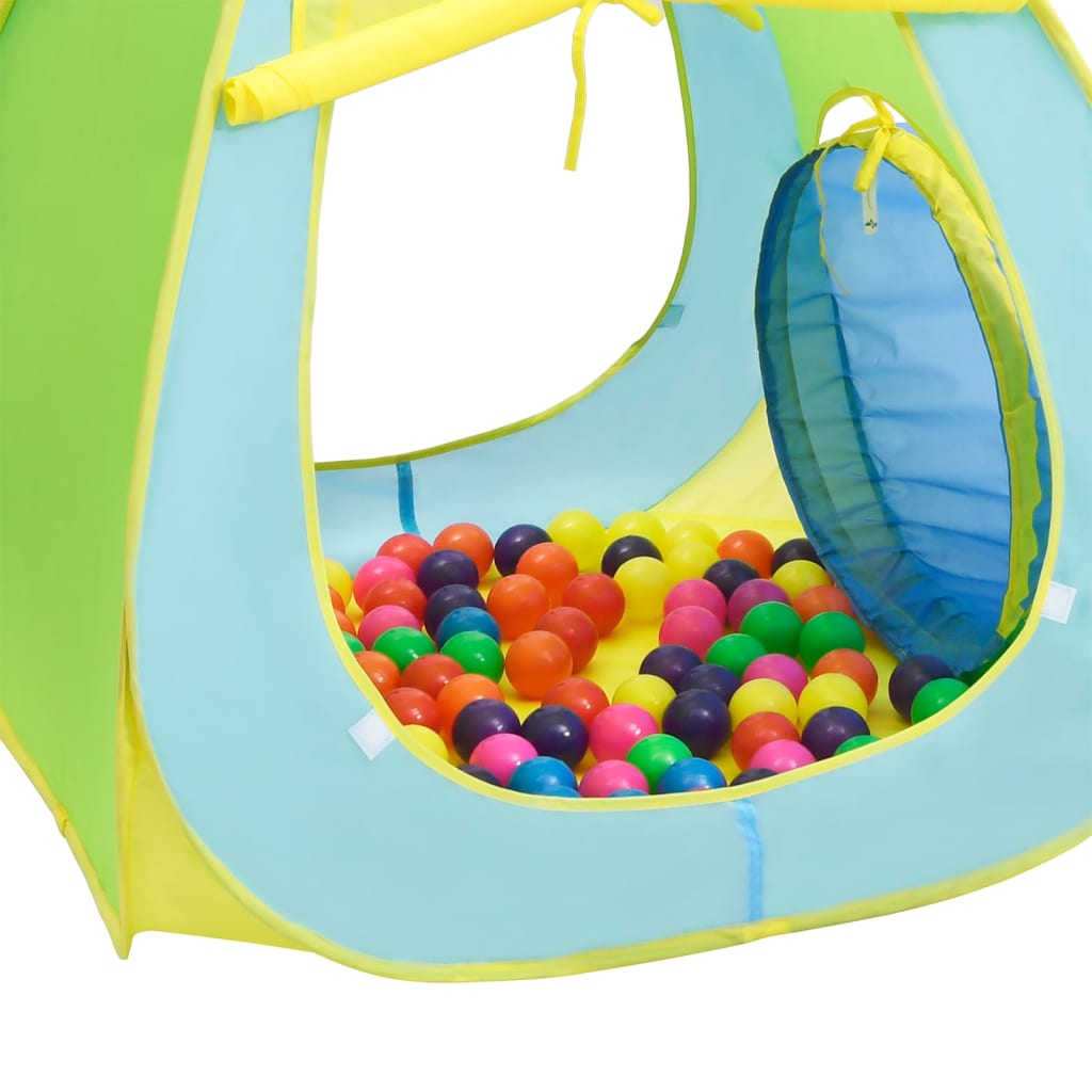 Tente de jeu pour enfants avec 350 balles multicolore