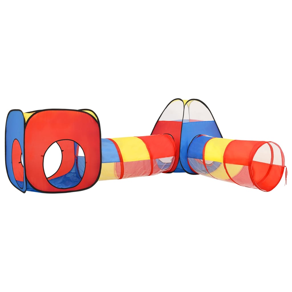 Tente de jeu pour enfants avec 250 balles Multicolore 190x264x90 cm