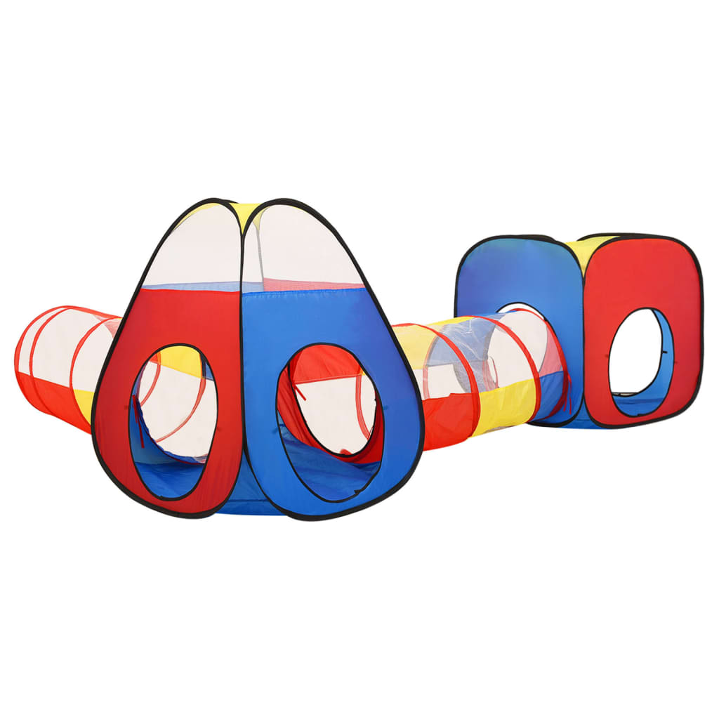 Tente de jeu pour enfants avec 250 balles Multicolore 190x264x90 cm