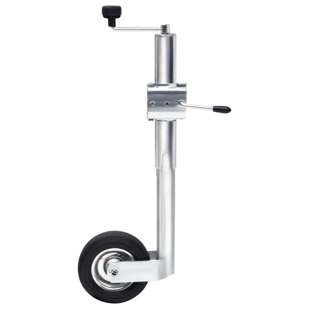 vidaXL Jockey Wheel for Trailer with Split Clamp 60 mm Galvanized Steel