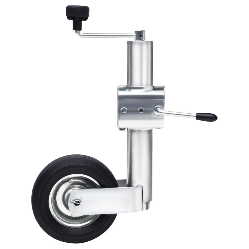 vidaXL Jockey Wheel for Trailer with Split Clamp 60 mm Galvanized Steel