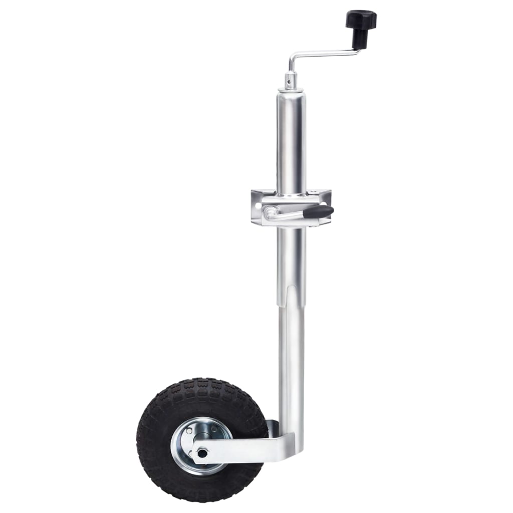 vidaXL Jockey Wheel for Trailer with Split Clamp 48 mm Galvanised Steel