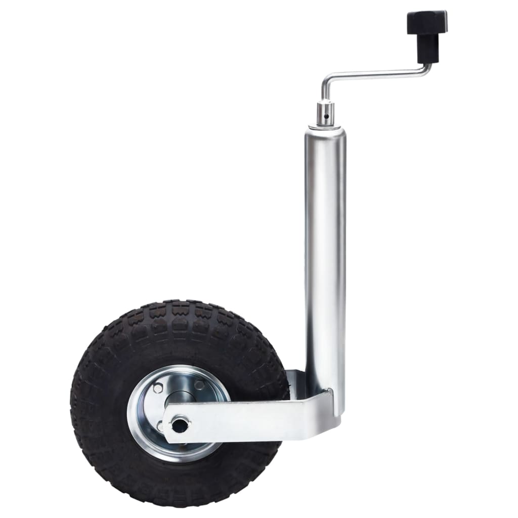 vidaXL Jockey Wheel for Trailer with Split Clamp 48 mm Galvanised Steel