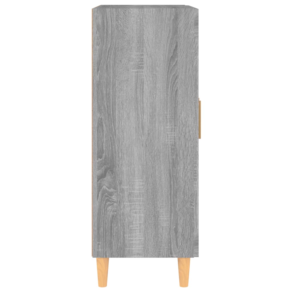 Dressoir grijs Sonoma 69,5x34x90 cm Engineered Wood
