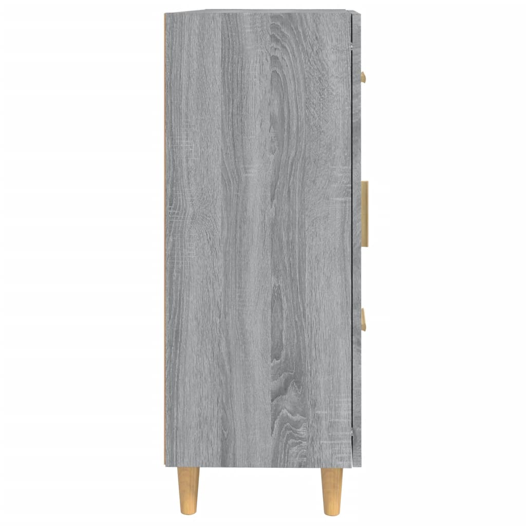 Dressoir grijs Sonoma 69,5x34x90 cm Engineered Wood