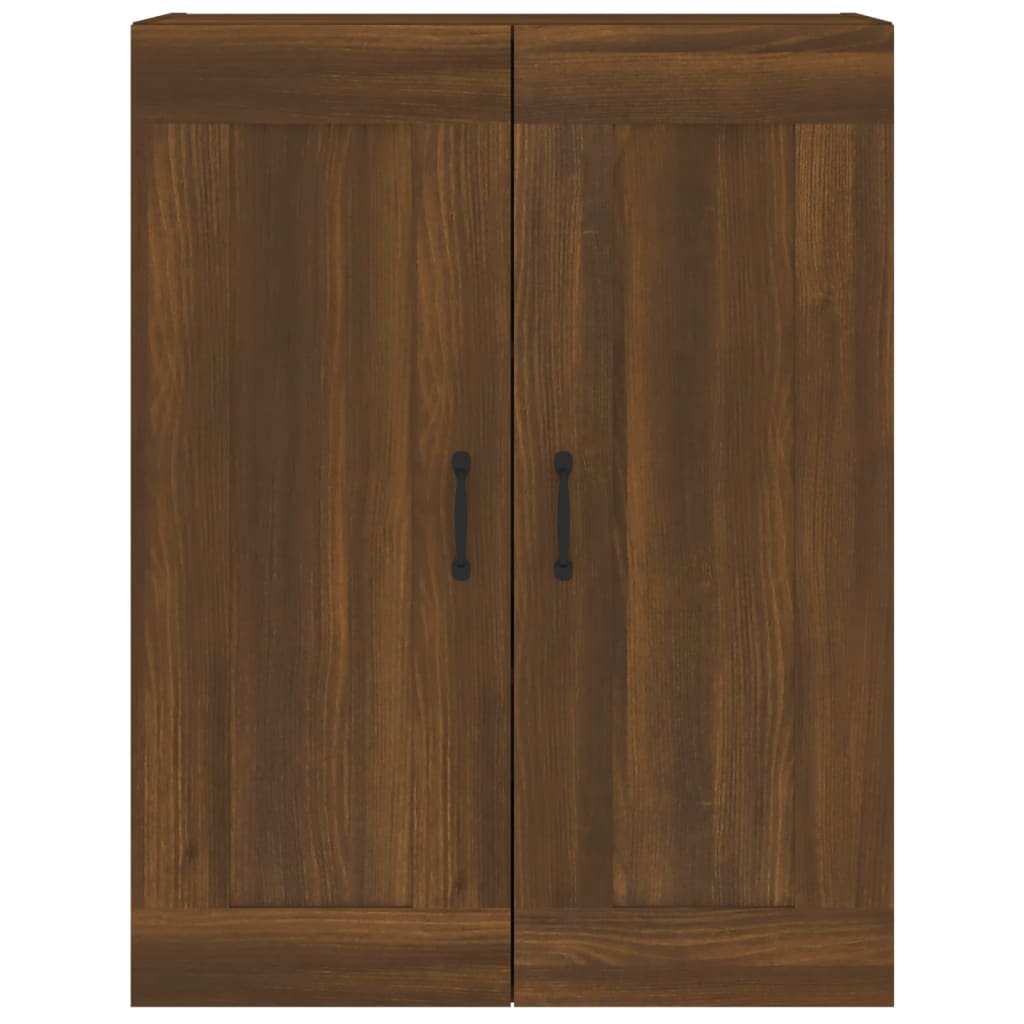 Armoire Murale Suspendue Chêne Brun 69,5x32,5x90 cm