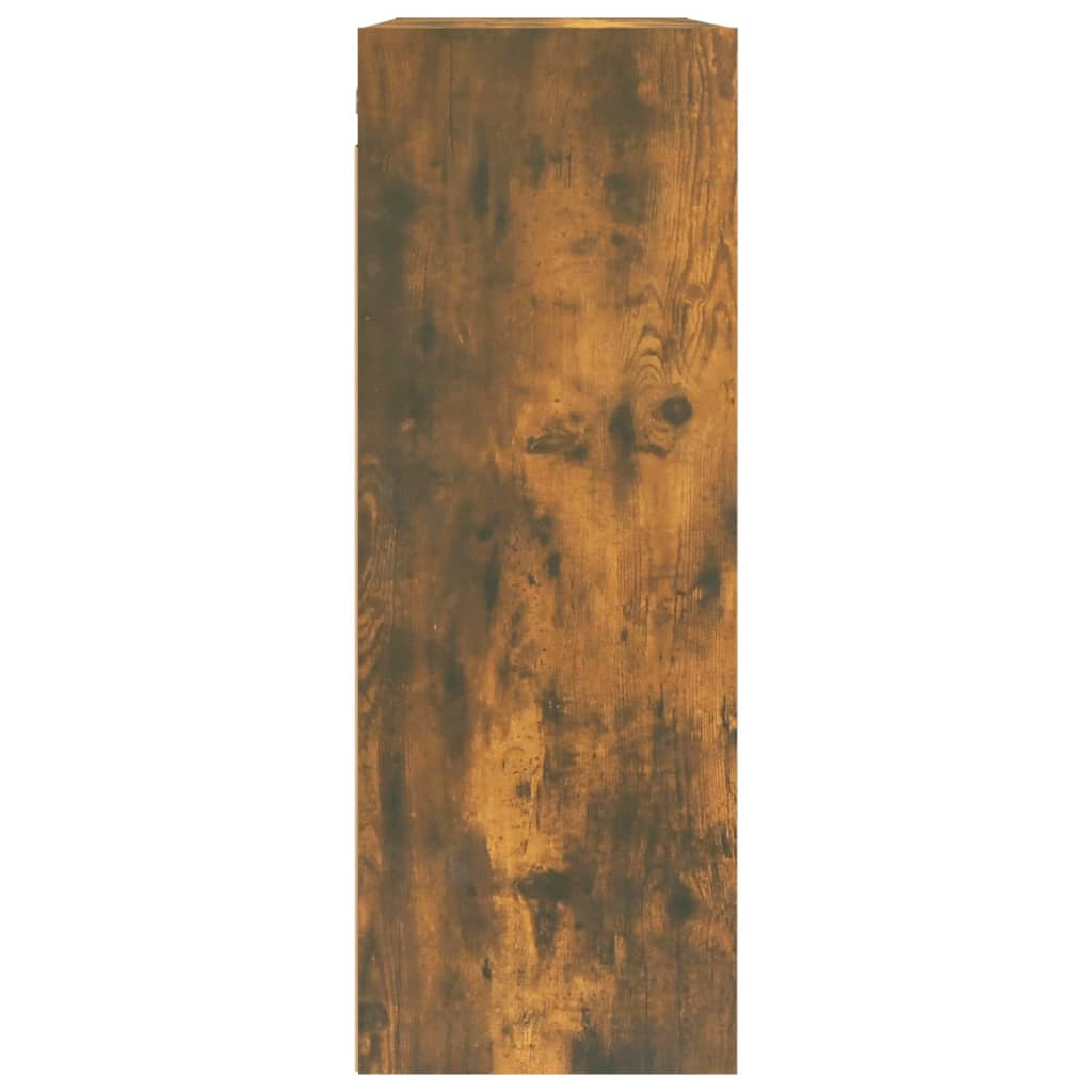 Hangende Wandkast Gerookt Eiken 69,5x32,5x90 cm