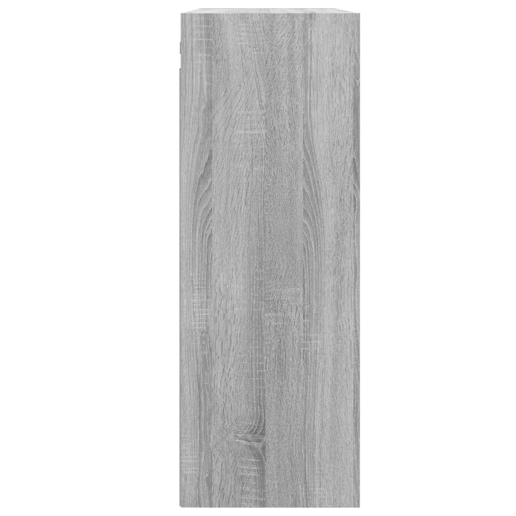 Armoire Murale Suspendue Gris Sonoma 69,5x32,5x90 cm