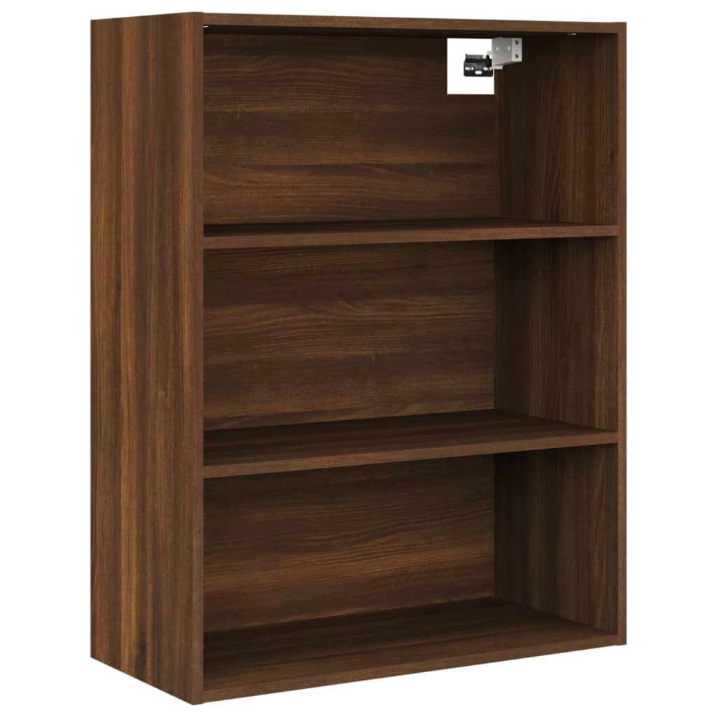 Armoire Murale Suspendue Chêne Brun 69,5x32,5x90 cm