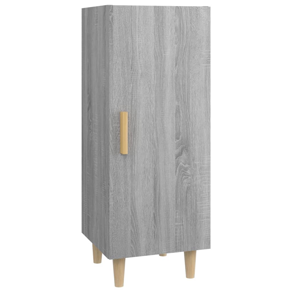 Dressoir grijs Sonoma 34,5x34x90 cm Engineered Wood