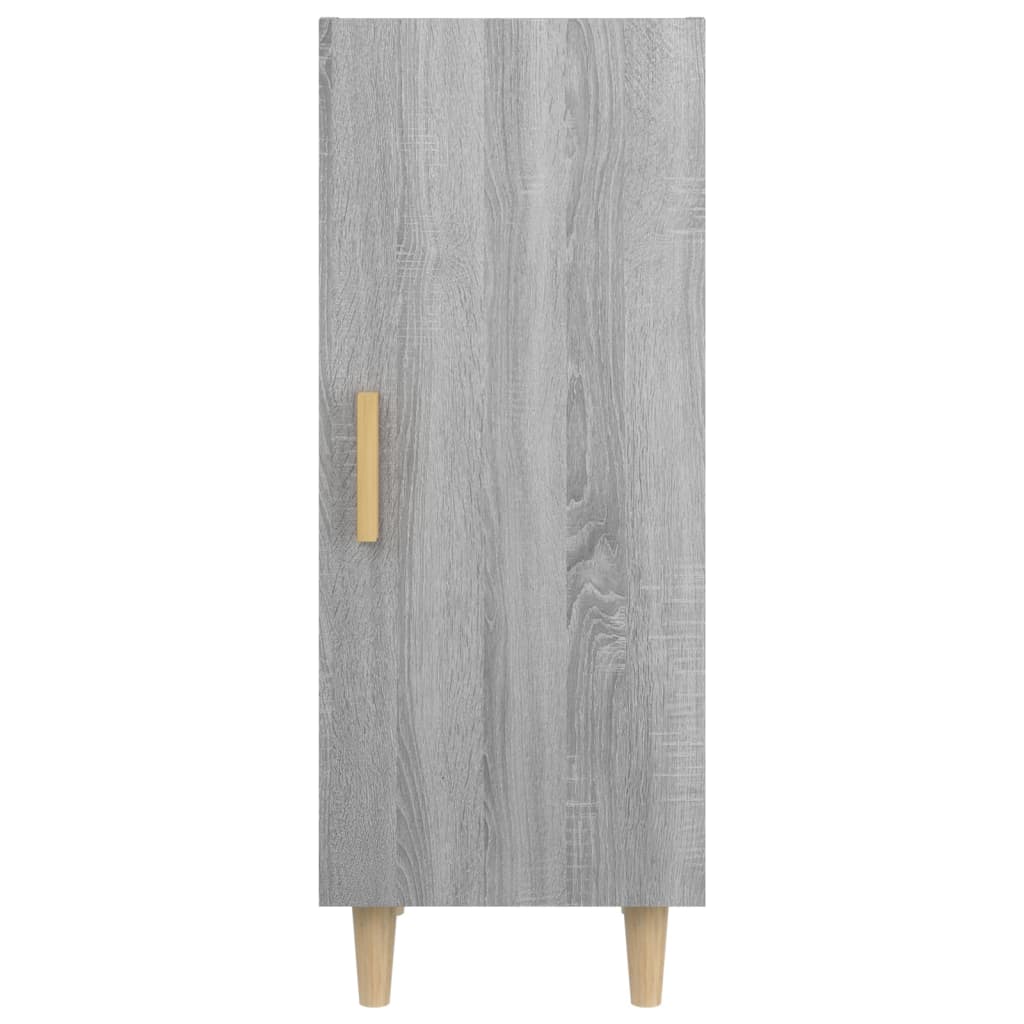 Dressoir grijs Sonoma 34,5x34x90 cm Engineered Wood