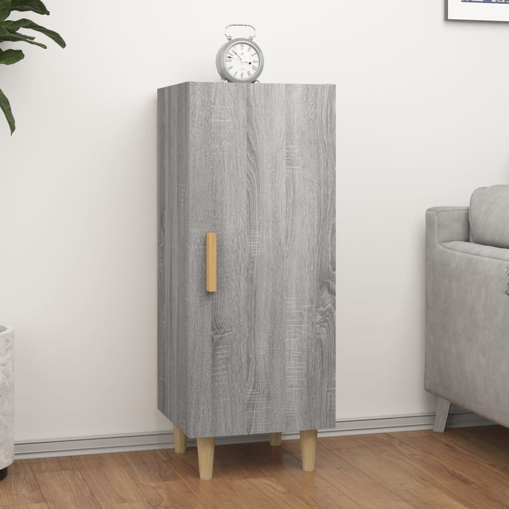 vidaXL Sideboard Grey Sonoma 34.5x34x90 cm Engineered Wood