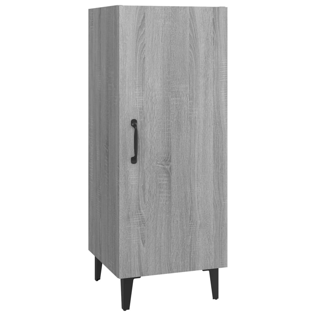 vidaXL Sideboard Grey Sonoma 34.5x34x90 cm Engineered Wood