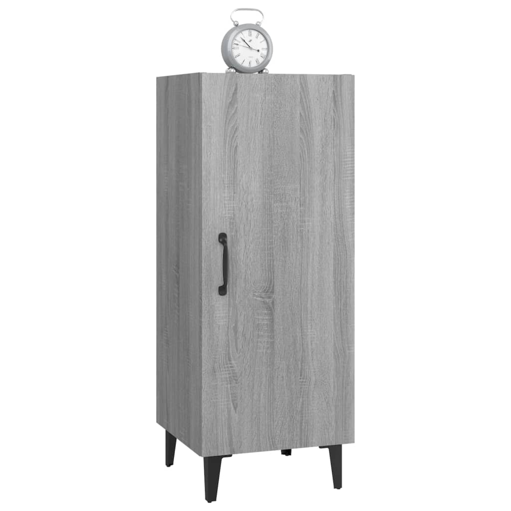 Dressoir grijs Sonoma 34,5x34x90 cm Engineered Wood