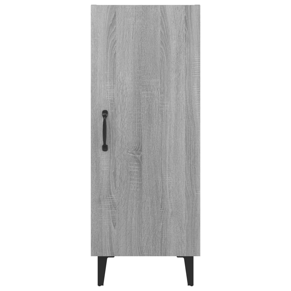 vidaXL Sideboard Grey Sonoma 34.5x34x90 cm Engineered Wood