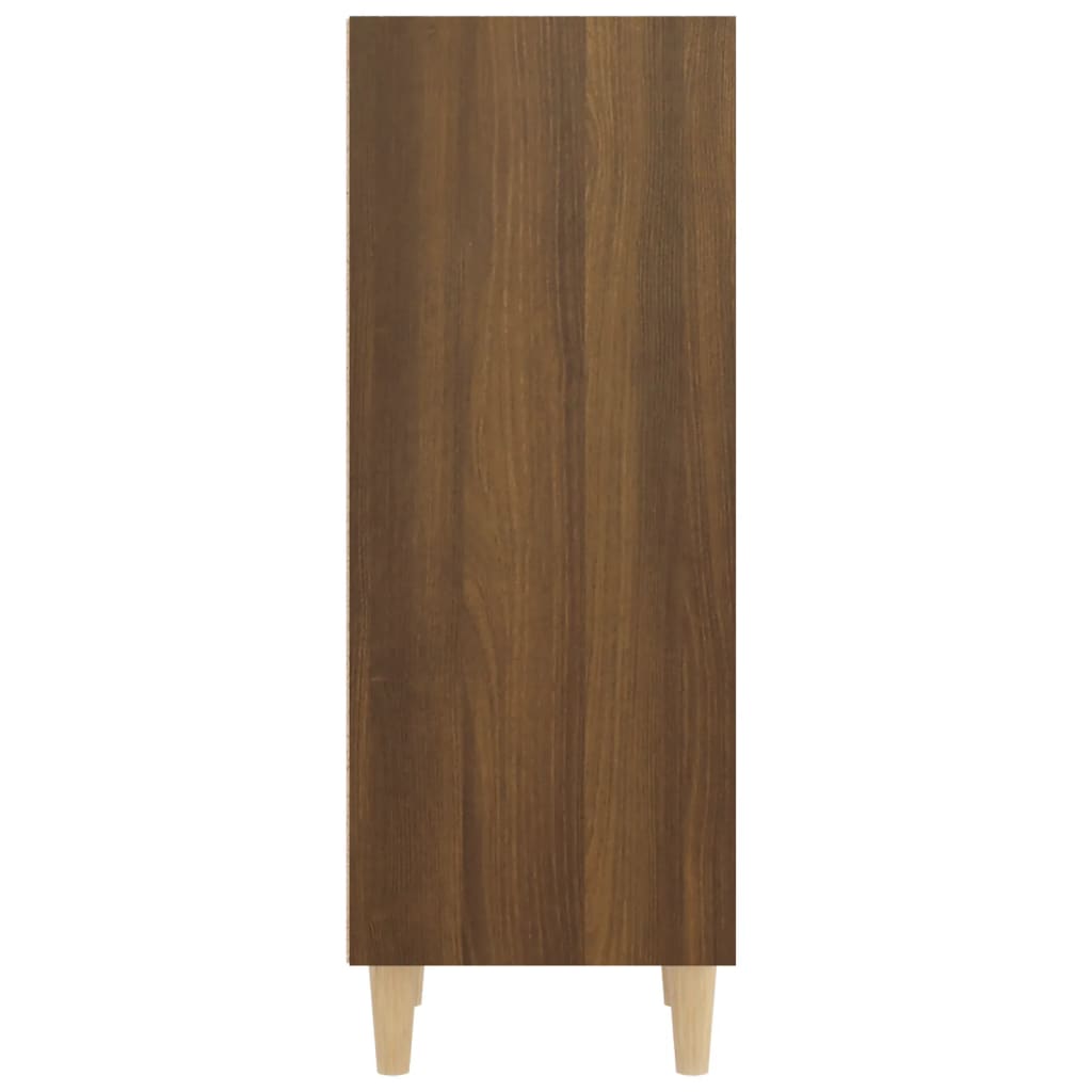 Dressoir Bruin Eiken 34,5x32,5x90 cm Engineered Wood