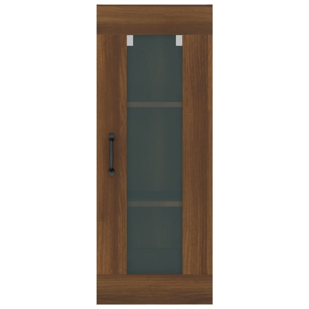 Armoire Murale Suspendue Chêne Brun 34,5x34x90 cm