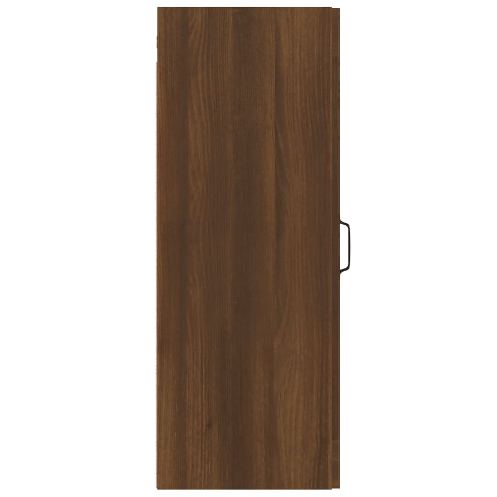 Armoire Murale Suspendue Chêne Brun 34,5x34x90 cm