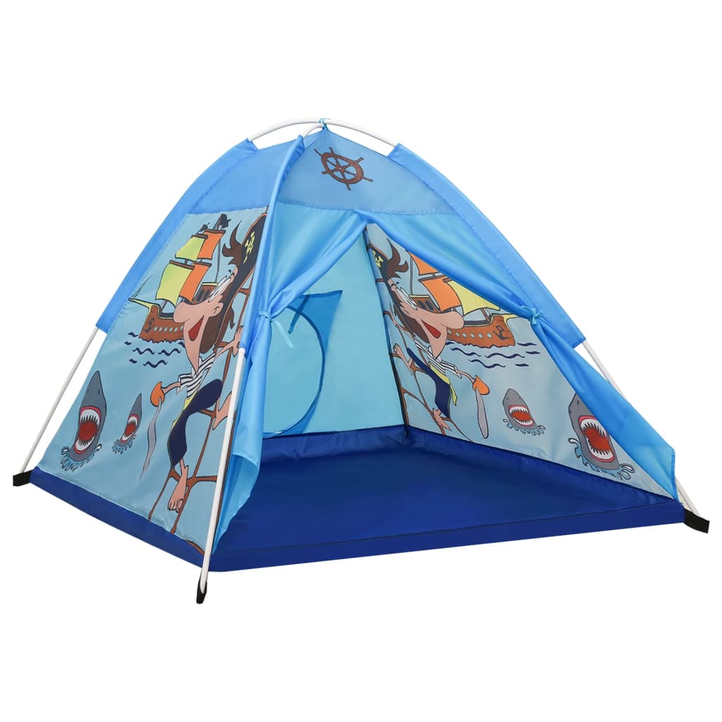 Children Play Tent Blue 120x120x90 cm - Upclimb Ltd